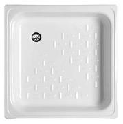 Душевой поддон стальной Стандарт 80х80х16 в гофроупаковке