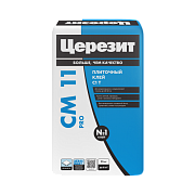 Клей для керамической плитки CM 11 25 кг/48; Церезит