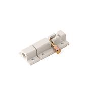 Задвижка дверная накладная DB-05-50-W белый 50 мм; Apecs