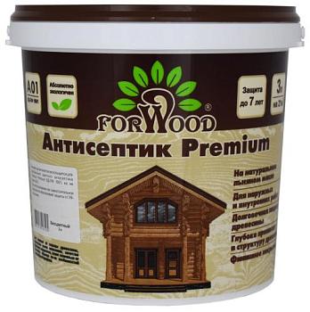 Антисептик на водной основе ВДПФ-1601 FORWOOD бесцветный 3л; РАДУГА