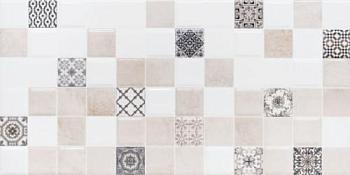Декор Астрид 2 бело-кофейный мозаика 20х40см 1,5 кв.м. 19шт; LB Ceramics, 1041-0236