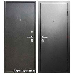 Дверь металлическая Стелс 960х2050мм L 1.2 мм антик серебро металл/металл
