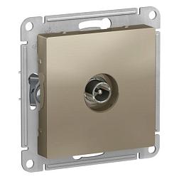 Розетка TV Atlas Design с/у оконечная 1DB шампань; Schneider Electric, ATN000591
