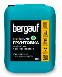 Грунтовка Bergauf Tiefgrunt Лето-Зима глубокого проникновения 10 л
