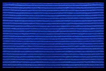 Коврик влаговпитывающий ребристый 40х60 см синий; SUNSTEP