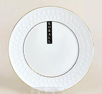 Тарелка десертная керамика 16,5 см Снежная королева круг; CS228817-A