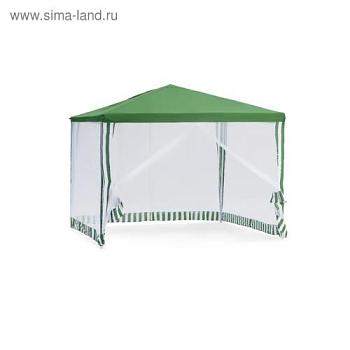 Тент шатер садовый со стенками 300х300х250 см; 2802720