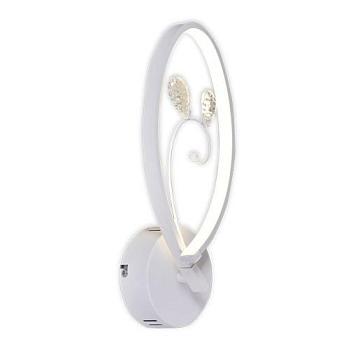 Бра LED 13Вт 4200K 320х140х100 мм белый; Ambrella, LC601 WH