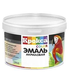 Эмаль акриловая универсальная "Крокса" КР-59 шоколадная 0,8кг