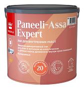 Лак для стен и потолков Paneeli-Assa полуматовый 2,7 л; TIKKURILA