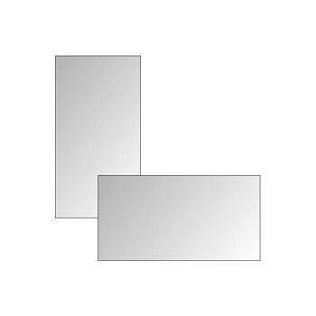 Зеркало для ванной комнаты прямоугольное настенное 760х400 мм вертикальное; Радуга