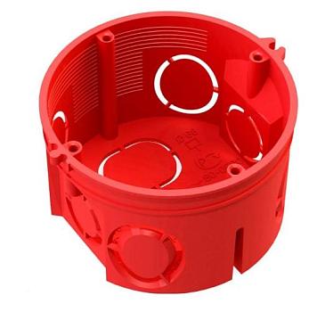 Коробка установочная 68х42 мм безгалогенная HF без соединителя; Промрукав, 80-0501