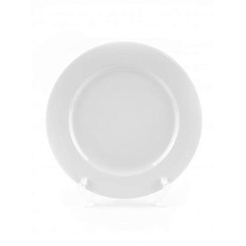 Тарелка плоская 19 см Астра фарфор белый; Crystalex, 0D00990