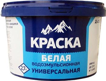 Краска В/Д для стен и потолков Д-255 матовая 13 кг; Диола