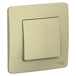 Переключатель 1-кл. с/у Blanca 10А IP20 250В беж. Schneider Electric, BLNVS010607