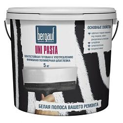Шпатлевка финишная полимерная Uni Pasta 18 кг/33; Bergauf (Бергауф)