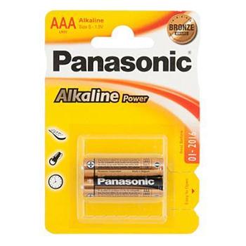 Батарейка щелочная Panasonic Alkaline LR03 (AAA) 1,5В  бл/2