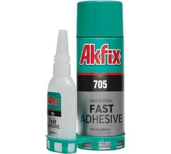 Набор для экспресс склеивания Akfix 705 MDF Kit 50 г + 200 мл 