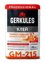 Клей для кафеля термостойкий GM-215 25 кг/48/56; ГЕРКУЛЕС