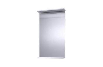 Зеркало для ванной комнаты Орион 45 Стандарт белое, ПВХ 77х45х9 см; Мега