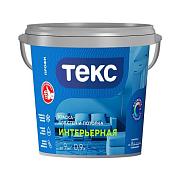 Краска В/Д для стен и потолков Профи глубокоматовая А 0,9 л; ТЕКС