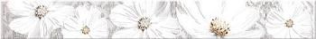 Бордюр SFUMATO GREY FLORET 6,2х50,5см; Azori, 583241001