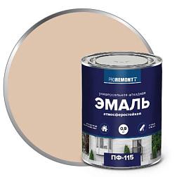 Эмаль ПФ-115 PROREMONTT слоновая кость RAL 1015 0,9кг; 0006679