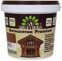 Антисептик на водной основе ВДПФ-1601 FORWOOD тик 1л; РАДУГА