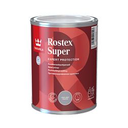 Грунтовка противокоррозионная Rostex Super светло-серый 1 л; TIKKURILA