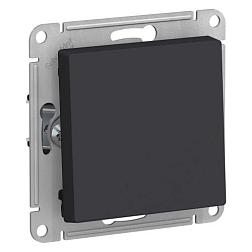 Выключатель 1-кл. с/у AtlasDesign 10А IP20 карбон Schneider Electric, ATN001011