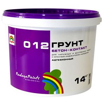Грунтовка Бетон контакт 012 7 кг; РАДУГА