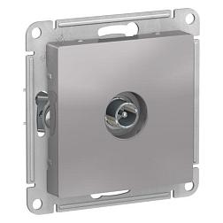 Розетка TV ATLAS DESIGN прох. 4DB алюм. Schneider Electric, ATN000392