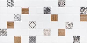 Декор Астрид 1 белый мозаика 20х40см 1,5 кв.м. 19шт; LB Ceramics, 1041-0238