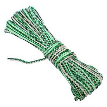 Шнур вязанно-плетенный ПП 3 мм хозяйств цветной 20 м; 139928