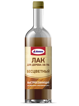 Лак ХВ-784 0,5л бесцветный; 75401, Диола