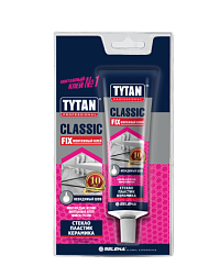 Клей монтажный TYTAN Professional Classic Fix прозрачный 100 мл; 388