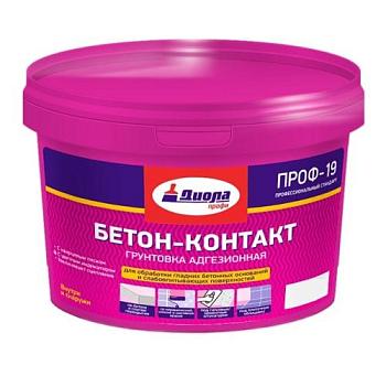 Грунтовка Бетон-контакт СТ-19 4,5 кг; Диола
