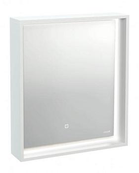 Зеркало для ванной комнаты LOUNA 60 с подсветкой белый; Cersanit
