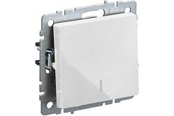 Выключатель 1-кл. с/у BRITE 10А IP20 с инд. бел.;IEK, BR-V10-1-10-K01