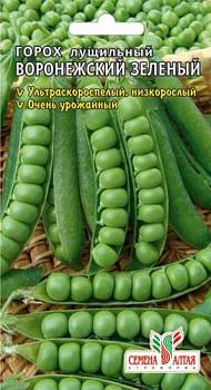 Горох Воронежский зеленый 10 г; Сем Алтая, цветной пакет, 7349111