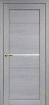 Полотно дверное Сицилия_712.12.70 эко-шпон белый монохром-ОФ МДФ/Мателюкс