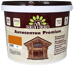 Антисептик на водной основе ВДПФ-1601 FORWOOD вишня 9л; РАДУГА