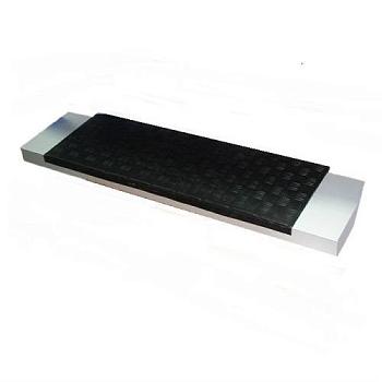 Накладки на ступени Stair mat aluminium 25х75 см; CleanWill, DRS 0618B 
