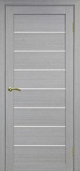 Полотно дверное Турин_508.12.40 эко-шпон дуб серый FL-Панель/Мателюкс