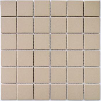 Мозаика керамическая ODISEY BEIGE бежевый микс 30,3х30,3мм (чип 48х48х9,4мм)