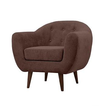 Кресло Роттердам коричневый/Candy brown
