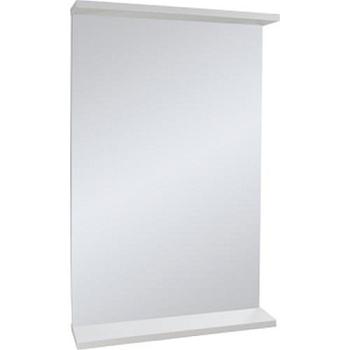 Зеркало для ванной комнаты Орион 45 Стандарт белое, ЛДСП 77х45х9 см; Мега