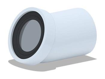 Труба фановая d 110 мм 22,5°; АниПласт, W2220