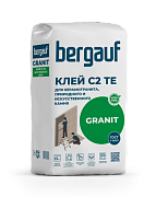 Клей для керамогранита и природного камня Granit 25кг/48; Bergauf (Бергауф)