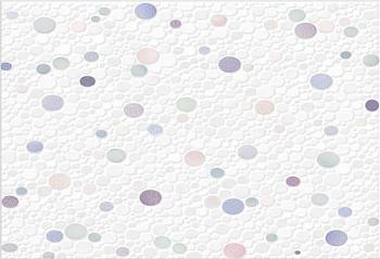 Плитка Lila белая с цветным 24,9х36,4 см 1,36 кв.м. 15 шт; Уралкерамика, TWU07LIL003